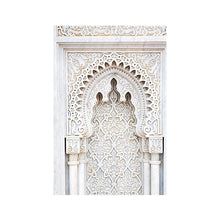 Load image into Gallery viewer, Moroccan Door Wall Art Gold Quran Arabic Calligraphy Canvas Panting Islamic Architecture Poster Print Wall Pictures Boho Decor
